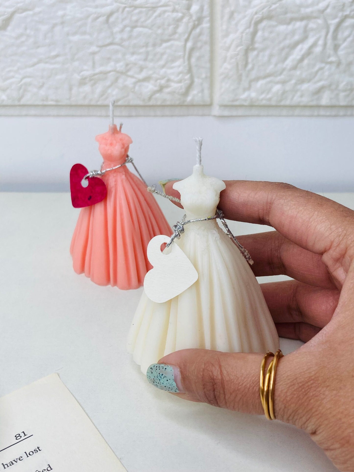 Bridal Dress Candles