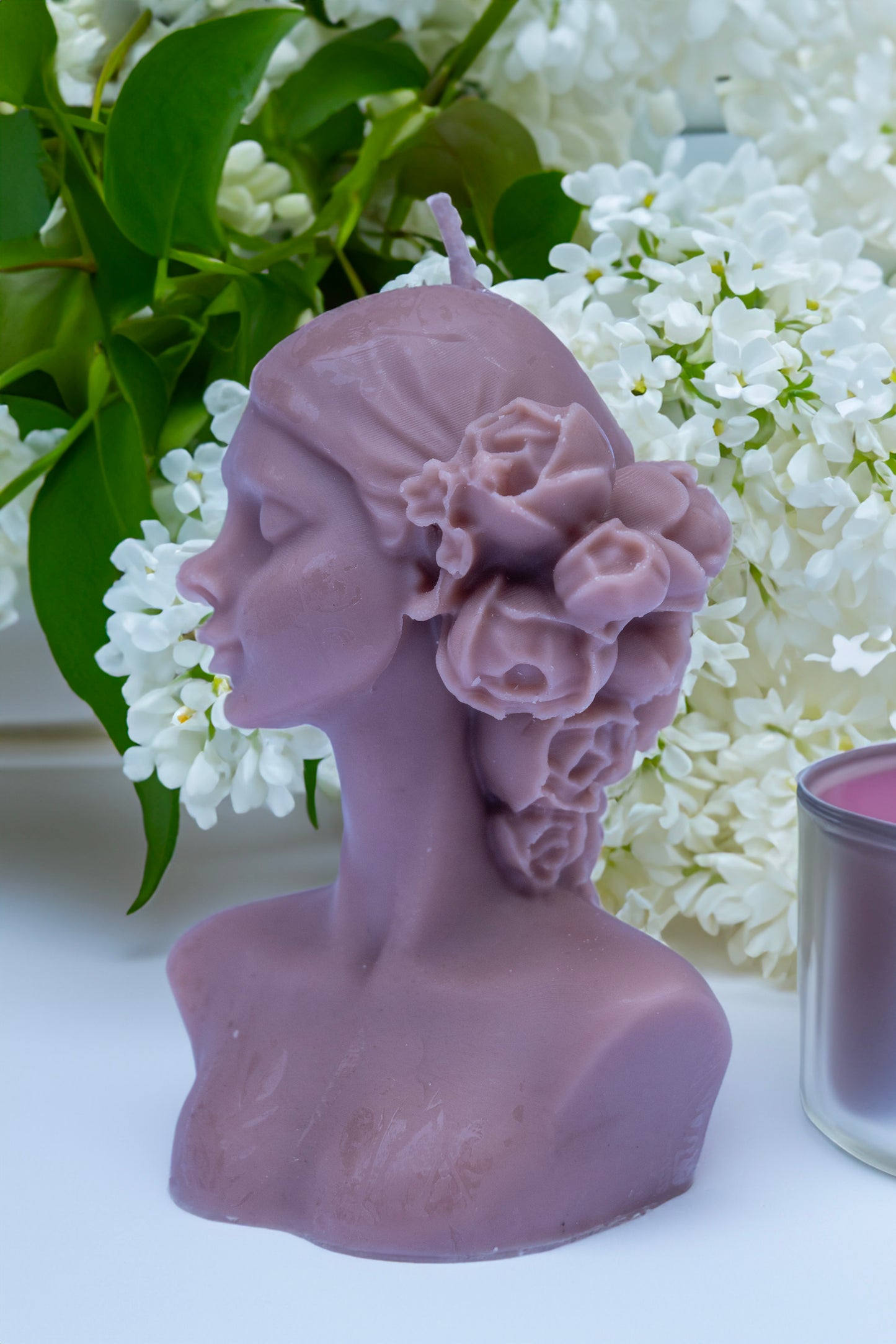 Flower Lady candle