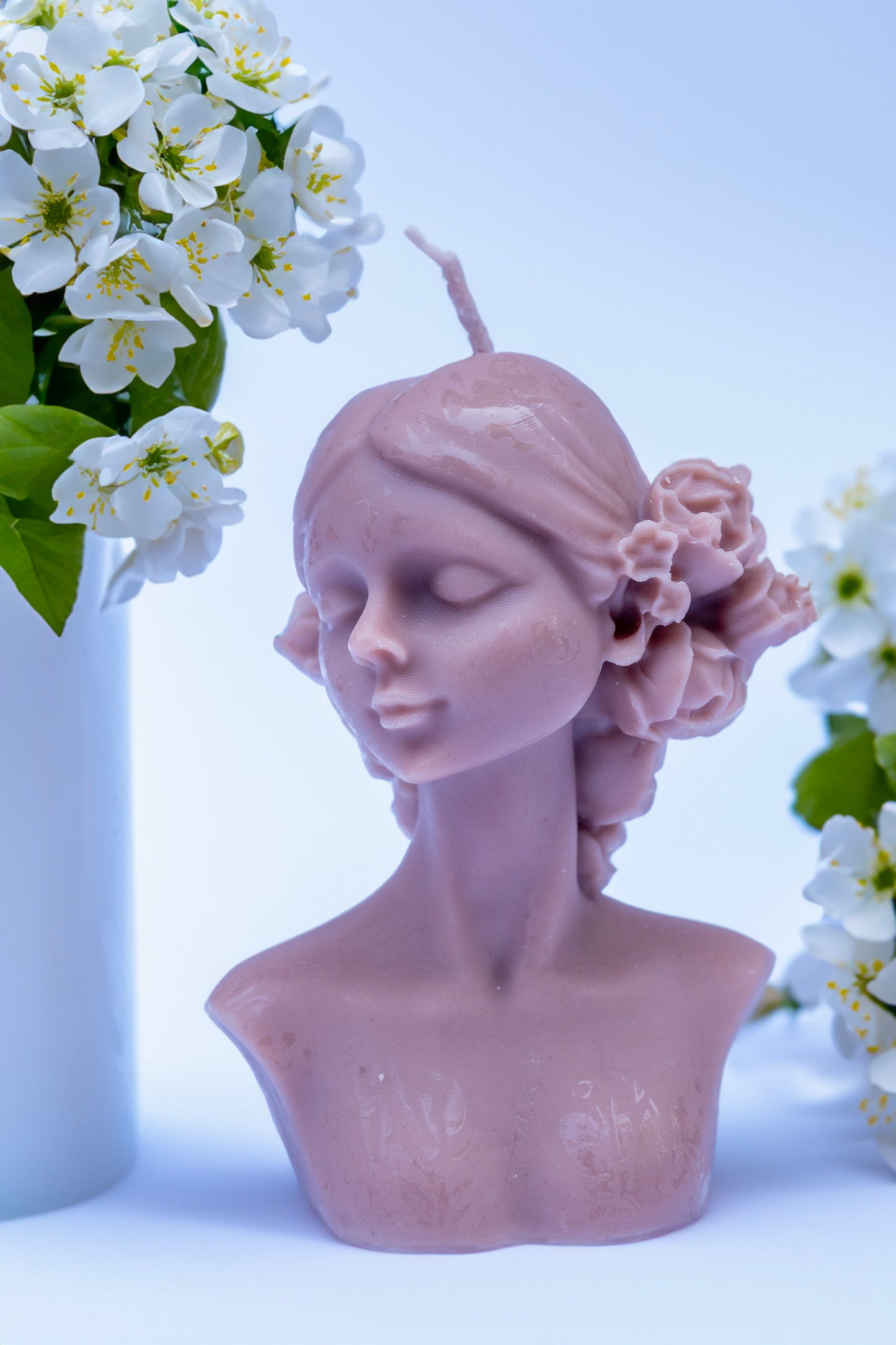 Flower Lady candle