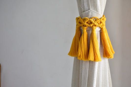 Garland of Tassel Curtain Tie