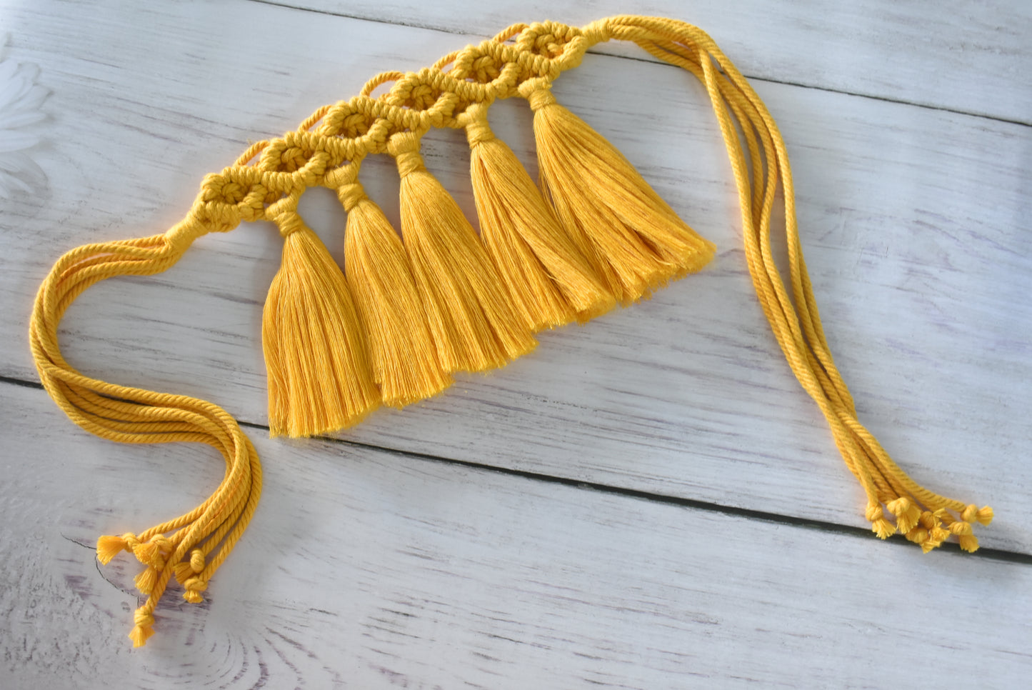 Garland of Tassel Curtain Tie