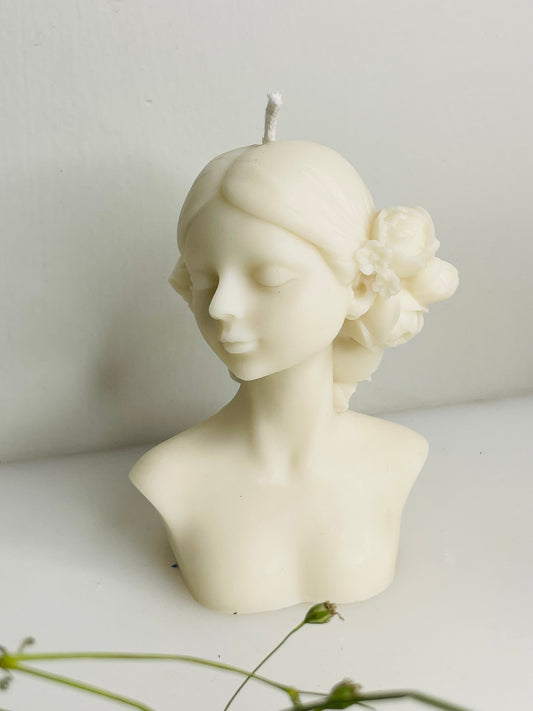 Flower Lady candle