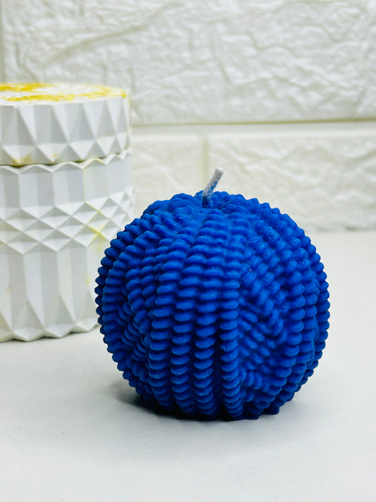 Yarn Ball Candle