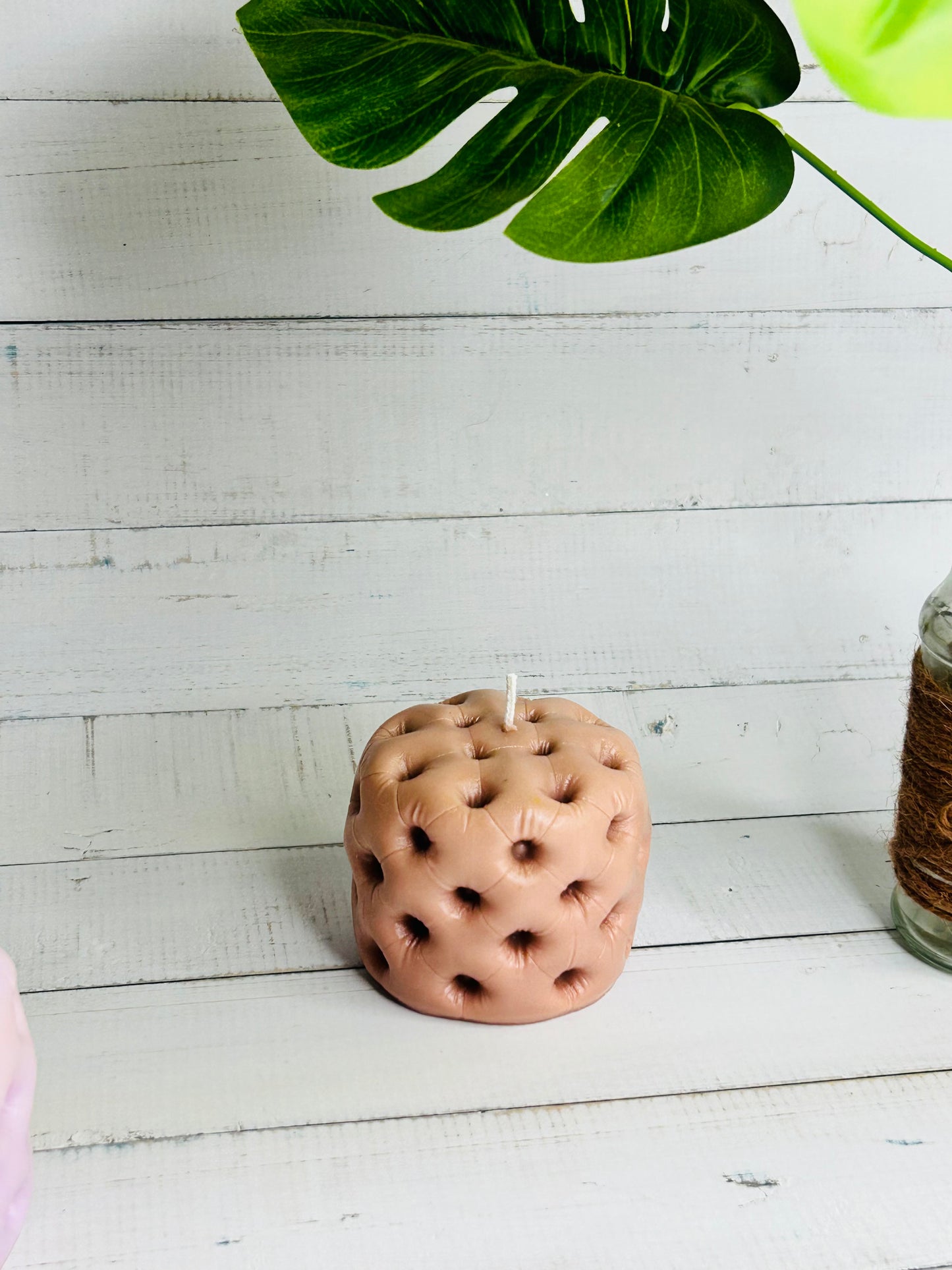 Tufted Ottoman Candle